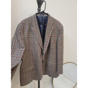 Turnbury Plaid Mens Sport Coat Suit Jacket Size 50 R
